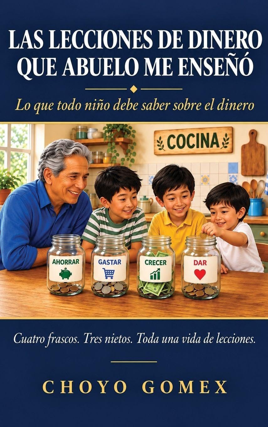 Book Cover: Las lecciones de dinero que Abuelo me enseñó, de Choyo Gomex